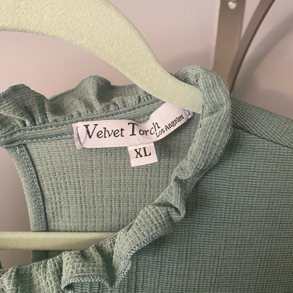 NWOT-Velvet Torch XL drop waist dress - Picture 4 of 7